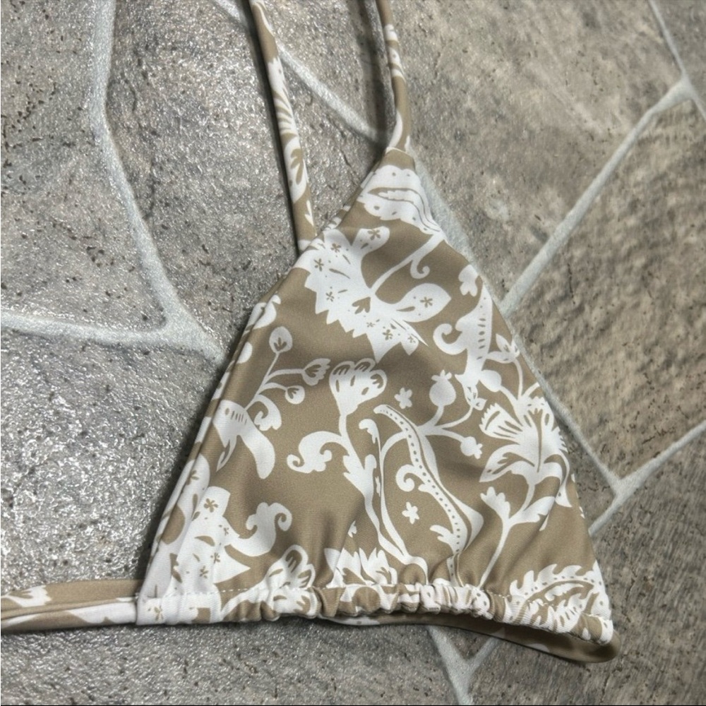 Alia Blue Tangiers Botanica Bikini Top M - Picture 4 of 7